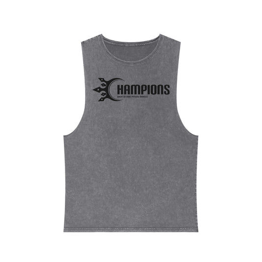Unisex Stonewash Tank Top