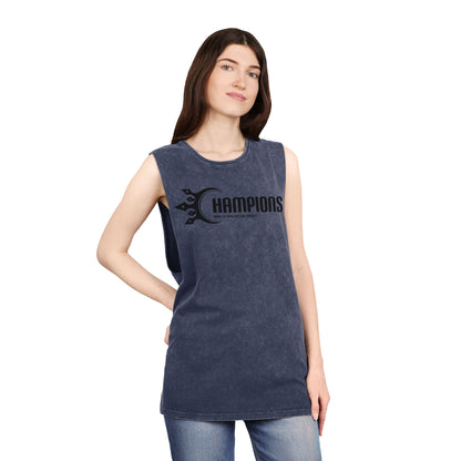 Unisex Stonewash Tank Top