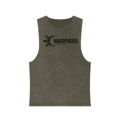 Unisex Stonewash Tank Top