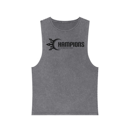 Unisex Stonewash Tank Top