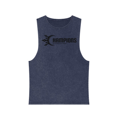 Unisex Stonewash Tank Top