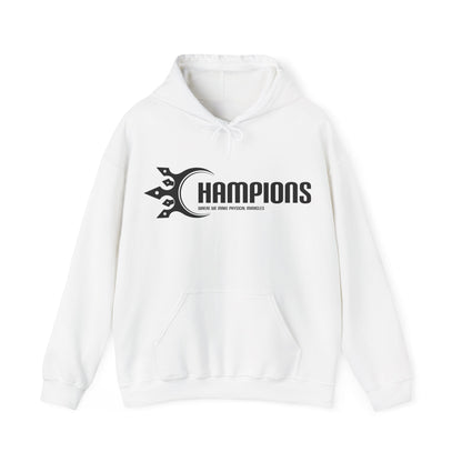 Champions Physical Fitness hoodie - gym workout apparel and fitness streetwear
