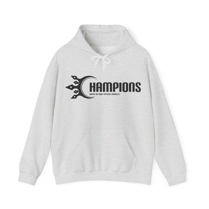 Champions Fitness gym hoodie - moisture wicking workout apparel for men and women