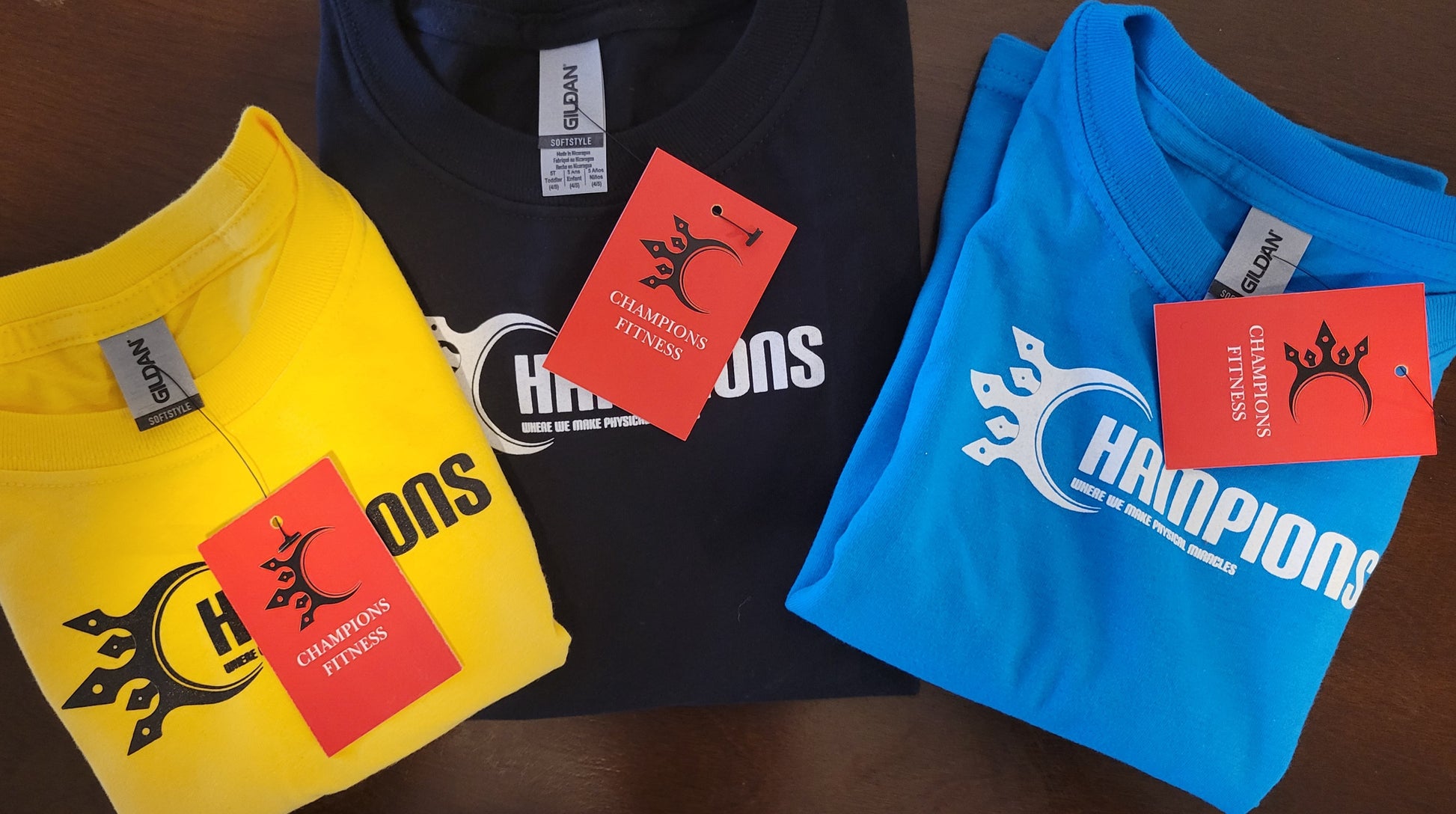 KIds T-Shirts | 100% cotton | 100% cotton | ChampionsPhysicalFitness