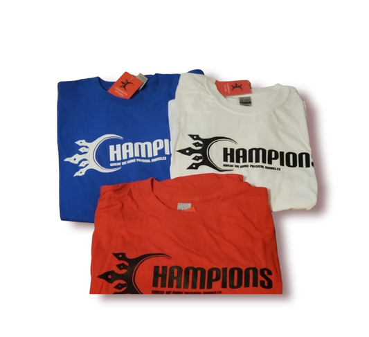 CHAMPIONS T-SHIRTS | T-SHIRTS | ChampionsPhysicalFitness