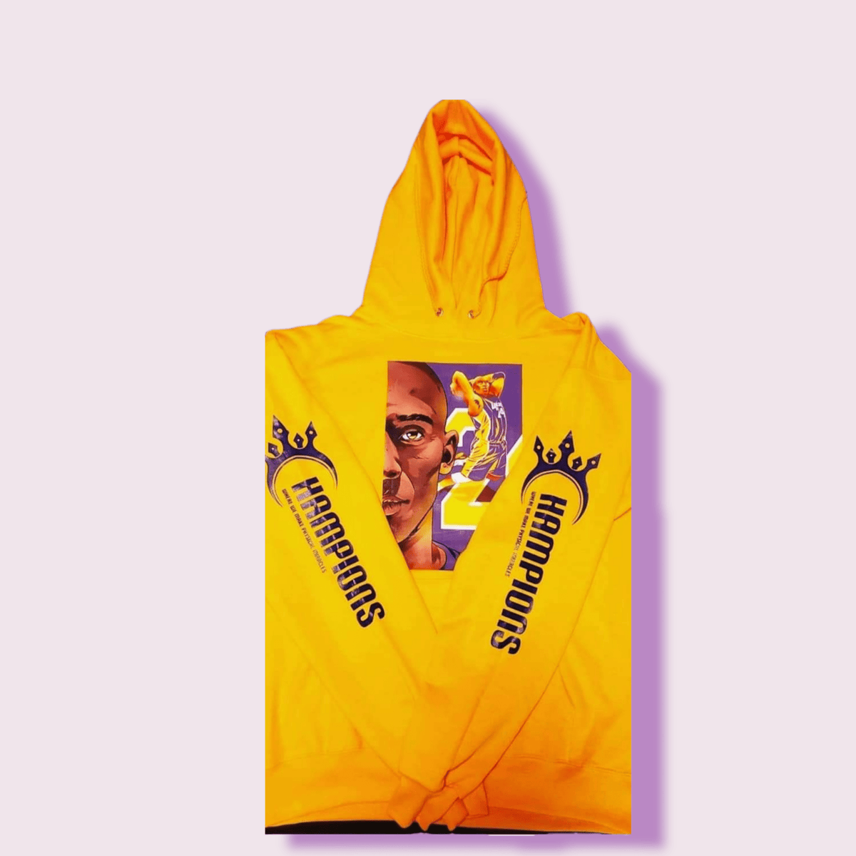 Champions Fitness Kobe Bryant exclusive tribute hoodie - limited edition fitness apparel