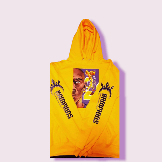 Champions Fitness Kobe Bryant exclusive tribute hoodie - limited edition fitness apparel